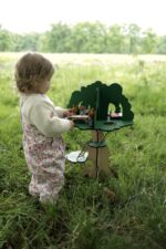 Montessori Oak Tree House – Handmade Waldorf Nature Toy for Kids - Image 2