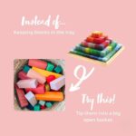 Large Pyramid Wooden Building Blocks 100 Pieces| Montessori Waldorf Open-Ended Play Gift| Birthday Gift - Image 5