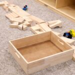 Wooden Building Blocks Set for Toddlers – 64-Piece STEM Learning Toy with Tray - Image 6