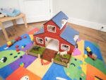Wooden Farm Playset | Montessori Barn Toy with Animals, Educational Toddler Toy - Image 2