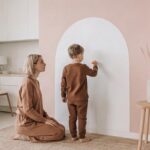 Magnetic Matte Whiteboard Arch Set: Montessori Learning Board