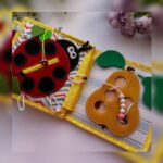 Personalized Quiet Book 6x6 inch, Montessori Toddler Activity Book, Felt Sensory Toy for 1-3 Year Old, Travel Busy Book, First Birthday Gift - Image 3