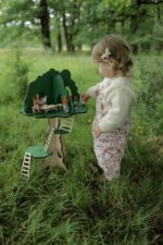 Montessori Oak Tree House – Handmade Waldorf Nature Toy for Kids - Image 3