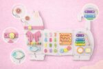 Toddler Toy Cat White Wooden Montessori Sensory Activity Board - Image 5