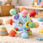Montessori Baby Sensory Toy | Baby Teething Toy 0-12 Months | Infant Developmental Toy | Newborn Learning Toy | Baby Shower Gift - Image 2