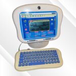 Desktop Learning PC Toy With Keyboard Missing Mouse Interactive Computer For Kids Tested Works - Image 2
