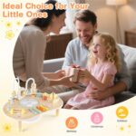 7-in-1 Wooden Activity Table: Montessori, Sensory Play, Toddler Learning Toy - Image 2