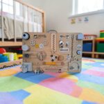 Wooden Montessori Busy Board for Toddlers, Sensory Activity Board Toys - Image 4