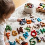 Montessori Felt Alphabet Animals – ABC Learning Toy Set for Toddlers