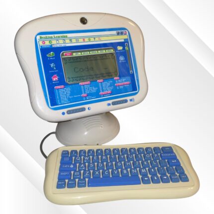 Desktop Learning PC Toy With Keyboard Missing Mouse Interactive Computer For Kids Tested Works