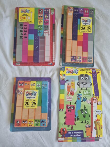 Numberblocks Alphablocks character set Autistic ADHD SEN kindergarten early years Numberblocks toys 1-10 20-25 & 26-29 toys.