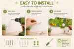 Learning Toy Crocodile Green Wooden Sensory Board for Toddlers - Image 5