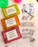 Montessori Preschool Activity Box – 16 Hands‑On Learning Activities - Image 2