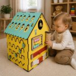 Creative Busy Boards for Little Hands – Engaging Educational Toys for Home Learning, Fine Motor Skills Development, Sensory Exploration.