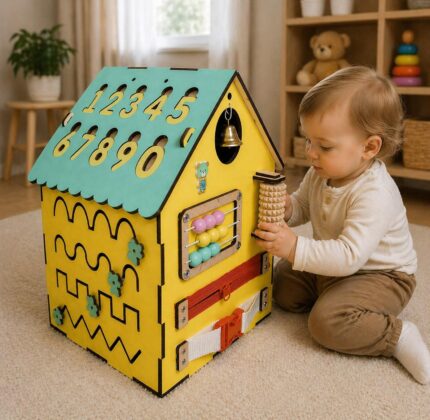 Creative Busy Boards for Little Hands – Engaging Educational Toys for Home Learning, Fine Motor Skills Development, Sensory Exploration.