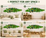 Learning Toy Crocodile Green Wooden Sensory Board for Toddlers - Image 5