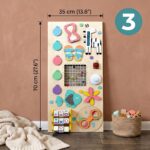 Montessori Busy Board, Educational Toy for Kids Schools, Playgrounds and Homes, Interactive Learning Tool,Busy for Kids in Churches and Mall - Image 6