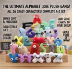 Alphabet Lore Plush Toy Educational ABC Stuffed Animal Montessori Letter Play Figure Kawaii Nursery Decor Early Learning Gift - Image 2