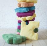Velvet Puzzle Floor Mat for Kids - Image 5