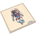 Astronaut Spacesuit Puzzle: Montessori STEM Learning with Nomenclature Cards - Image 6