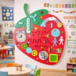 Busy Board for Toddlers, Montessori Sensory Activity Board, Wall Mounted Learning Board, Fine Motor Skills Toy, Preschool Educational Toy - Image 6