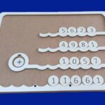 Montessori educational wooden math counting toy - Image 6